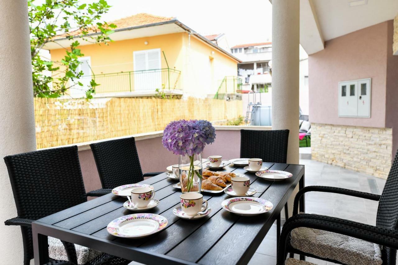 Modern Holiday Apartment "Libra" With Swimming Pool Posedarje Exterior photo